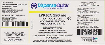 Ndc 68258-7047-xx (Ndc 68258 7047 Xx      Pfizer)